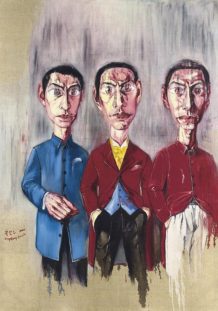 Zeng Fanzhi comparable sale
