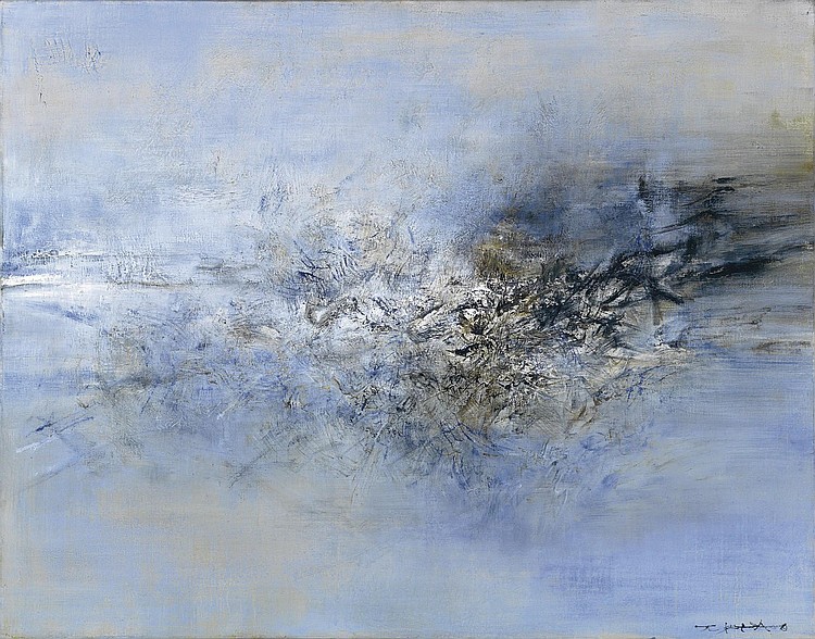 Zao Wou-Ki comparable sale