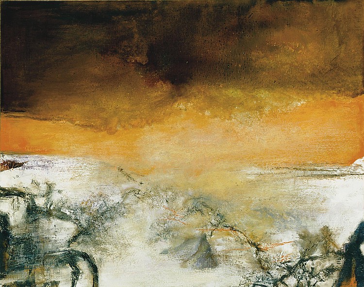 Zao Wou-Ki comparable sale