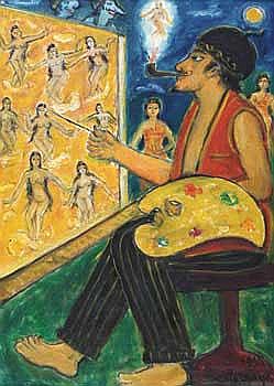 Otto Djaya (Rangkas Bitung, W. Java, 1916 - 2002) comparable sale