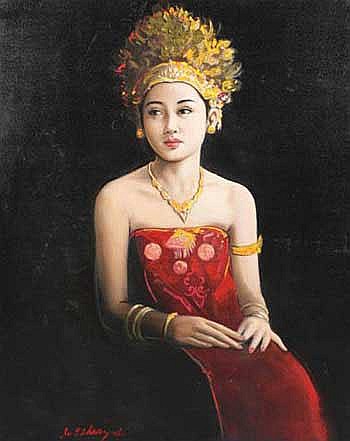 Wahyu Srikaryadi Siap Pentas acrylic on canvas 130 comparable sale