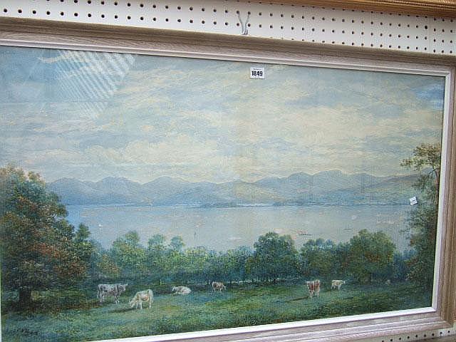 Charles N. Woolnoth comparable auction result: charles nicholls woolnoth 1815 1906 a view