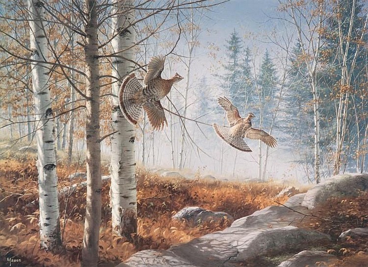 David A Maass comparable auction result: two prints