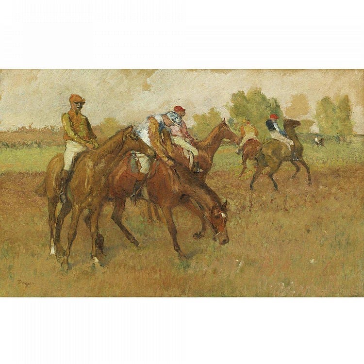 Edgar Degas comparable sale