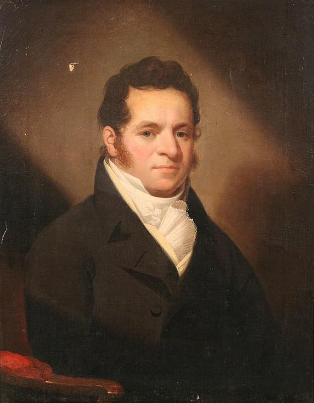 Ezra Ames comparable auction result: ezra ames american 1768 1836 portrait of