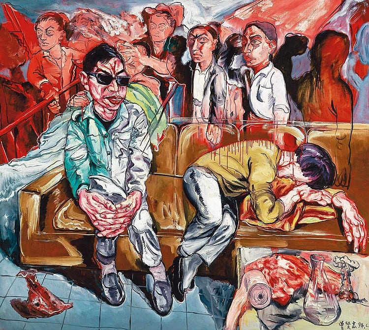 Zeng Fanzhi comparable sale