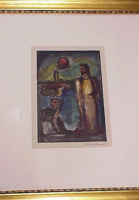 georges dominique roualt french 1904 2002 color print follower bowing to christ pencil signed lr ss 13 h · Winter Associates, Inc. · 2009-12-07 Georges Dominique Roualt comparable auction result: georges dominique roualt french 1904 2002 color print follower bowing to christ pencil signed lr ss 13 h
