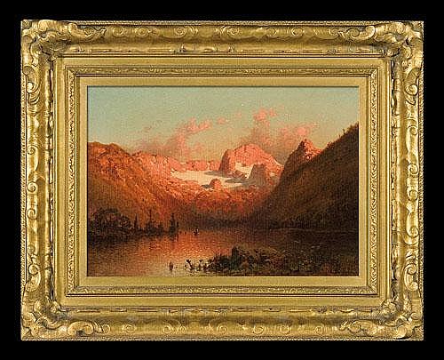lake in alps · Agra-Art · 2009-12-06 Aleksander Swieszewski comparable auction result: lake in alps