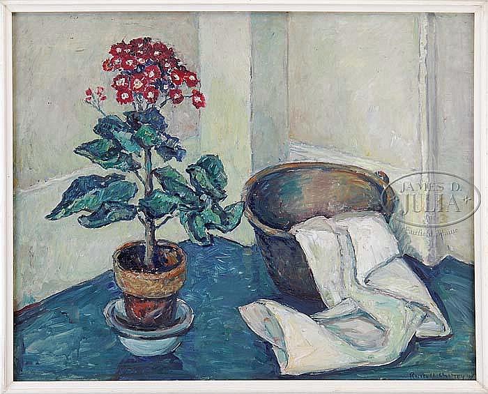 Russell K. Cheney comparable auction result: russell k cheney american 1881 1945 geranium
