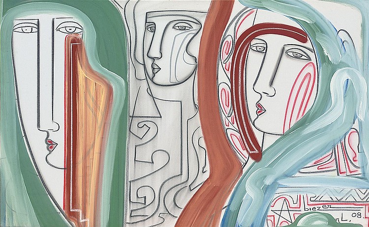 Abiezer Agudelo comparable auction result: abiezer agudelo colombian b 1964