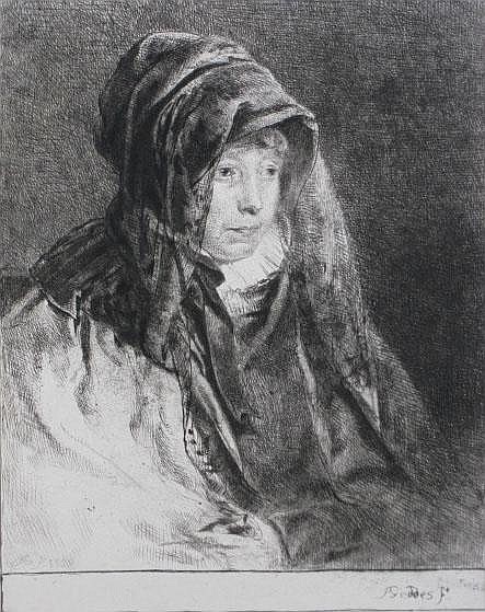 Andrew Geddes comparable auction result: andrew geddes etching