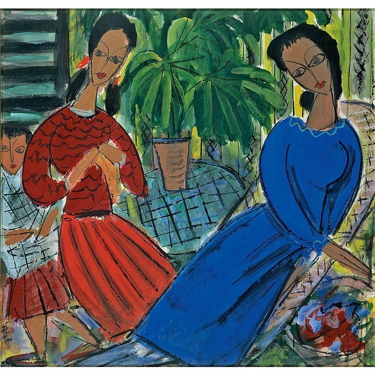 Lin Fengmian (1900-1991) comparable sale