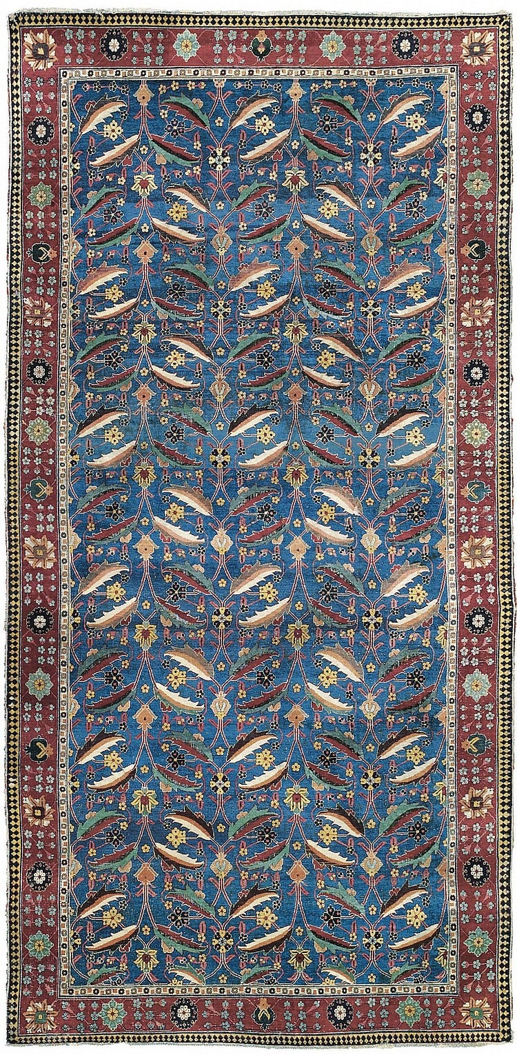 A Kirman 'VASE' CARPET comparable sale