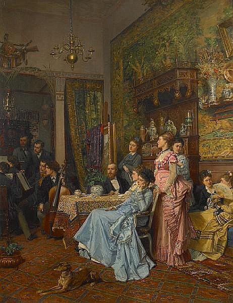 Adrien (1843) Moreau comparable auction result: property of various owners
