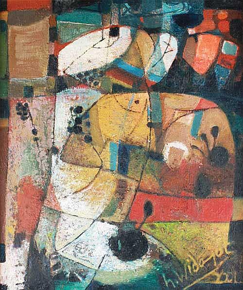 Widayat (Kutoarjo, C. Java, 1919 - Jakarta, 2002) comparable sale