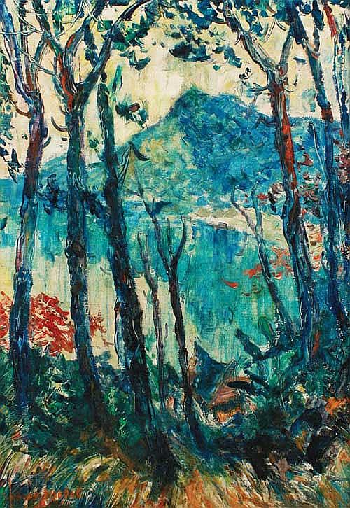 Hasan Djaafar (Jakarta, 1921 - 1982) "Sudut Danau comparable sale