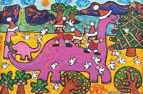 Erica Hestu Wahyuni (b. Yogyakarta, 1971) "Dino comparable sale