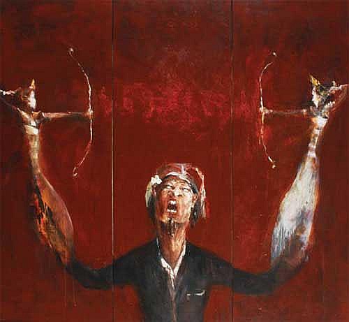 Indra, Ida Bagus (b. Denpasar, Bali, 1974) comparable sale