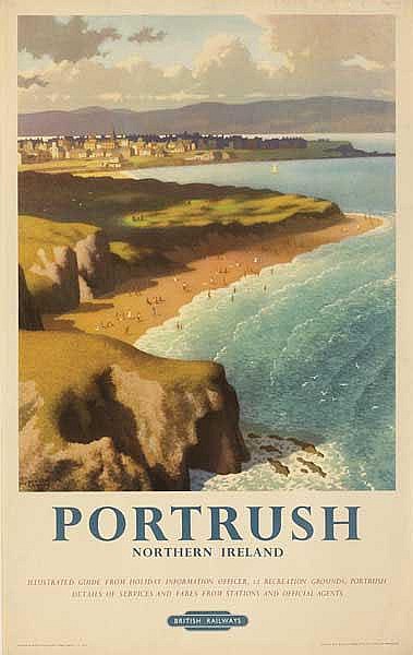 1956 british railways portrush poster by ronald lampitt · Whyte's · 2010-04-23 Ronald Lampitt comparable auction result: 1956 british railways portrush poster by ronald lampitt