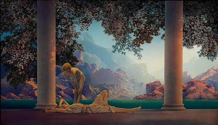 Maxfield Parrish comparable auction result: maxfield parrish 1870 1966
