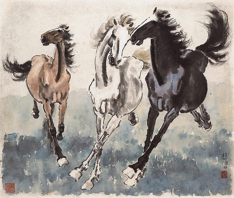 Xu Beihong (1895-1953) comparable sale
