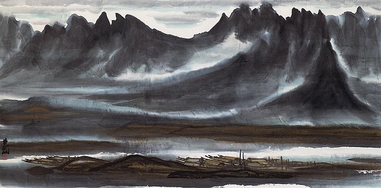 Lin Fengmian (1900-1991) comparable sale