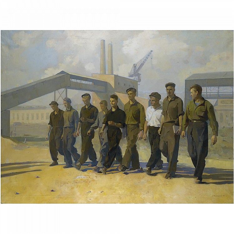 Solomon Borisovic Nikritin comparable auction result: solomon borisovich nikritin 1898 1965