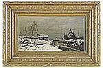 Axel Wilhl. Nordgren comparable auction result: axel nordgren 1828 1888 skymning ver forslandskap