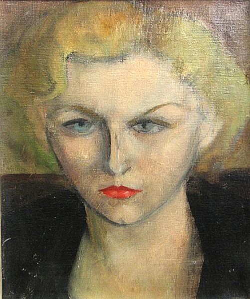 Chet Harmon La More comparable auction result: chet harmon la more american 1908 1980 portrait of evelyn rady 13 x 10 3 4in