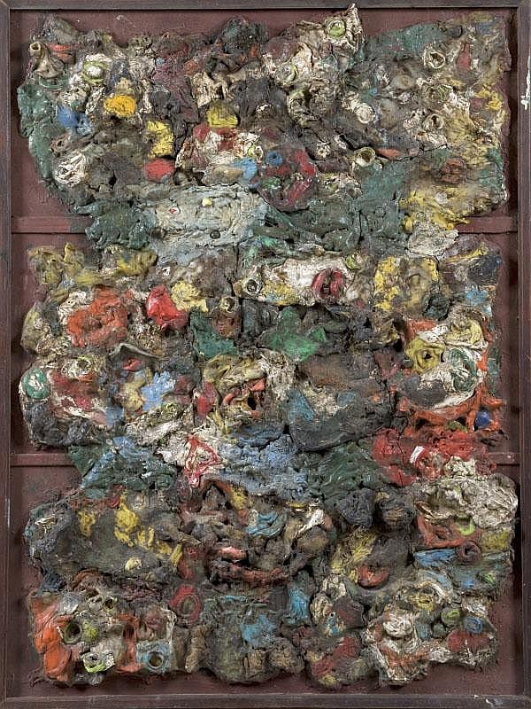 pierre ledda 1914 1994 accumulation and oil on panel · Leclere - Maison de ventes · 2010-09-18 Pierre Ledda comparable auction result: pierre ledda 1914 1994 accumulation and oil on panel