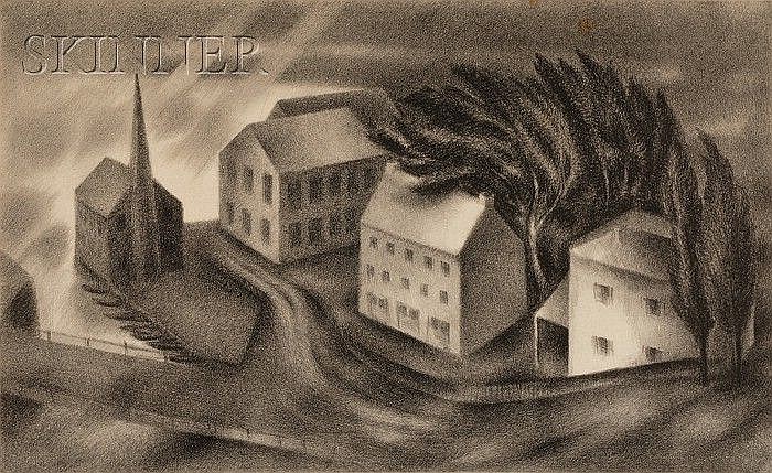 Albert William Heckman comparable auction result: albert william heckman american 1893 1971 wind and rain signed albert heckman in pencil l r titled in pencil l l lithograph