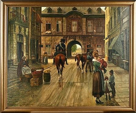 Theodor Lindner comparable auction result: theodor lindner 1882 1956 d sseldorfer genre
