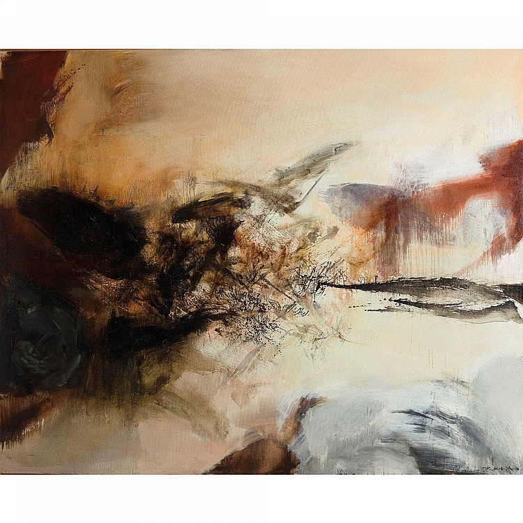 Zao Wou-Ki (ZHAO WUJI) comparable sale