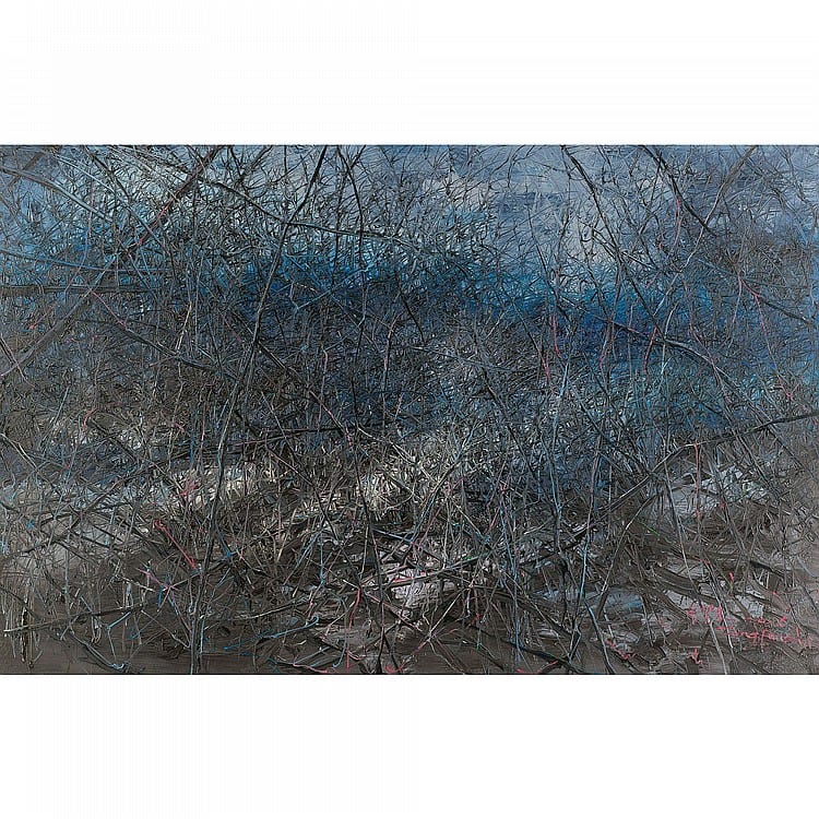Zeng Fanzhi comparable sale