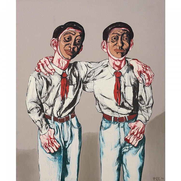 Zeng Fanzhi comparable sale