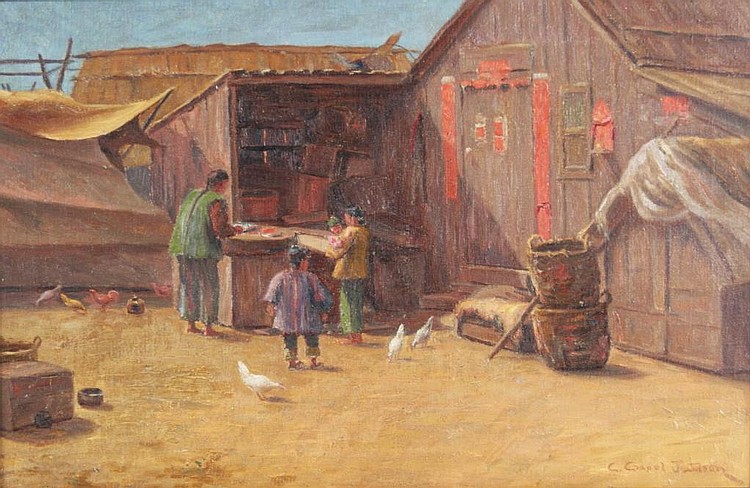 charles chapel judson 1864 1946 15 x23 o c s f chinese immigrant camp · California Auctioneers · 2010-10-10 Charles Chapel Judson comparable auction result: charles chapel judson 1864 1946 15 x23 o c s f chinese immigrant camp