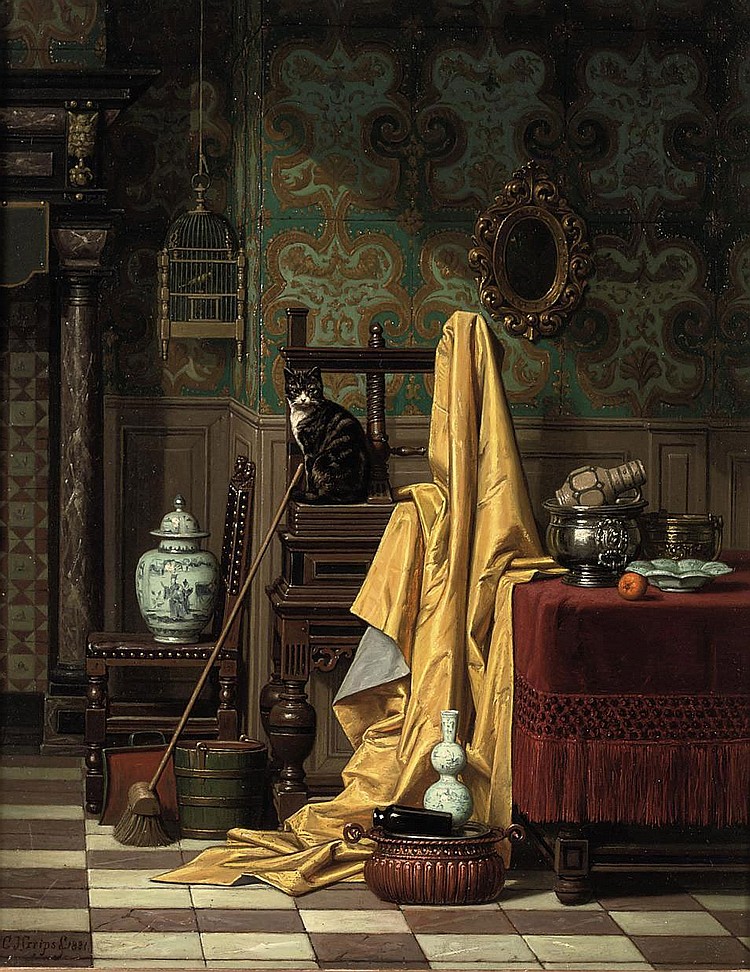 Carel Jozeph Grips comparable auction result: carel jozeph grips grave 1825 1920 vught