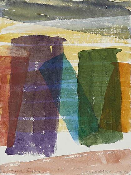 Ernst (1916) Wille comparable auction result: ernst wille djerba tunesia 1987