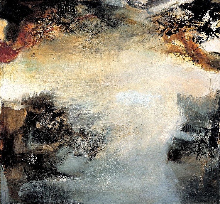 Zao Wou-Ki comparable sale