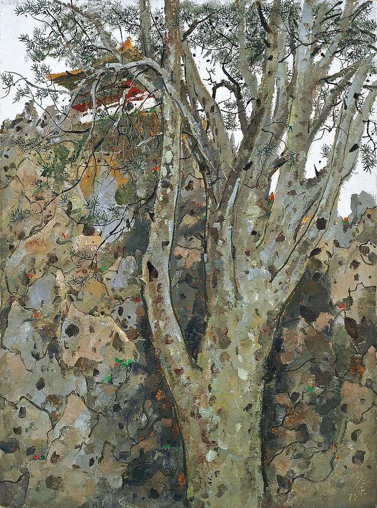 Wu Guanzhong comparable sale