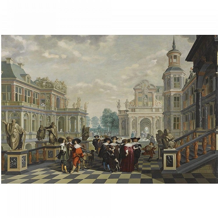 Dirck van Delen comparable auction result: dirck van delen