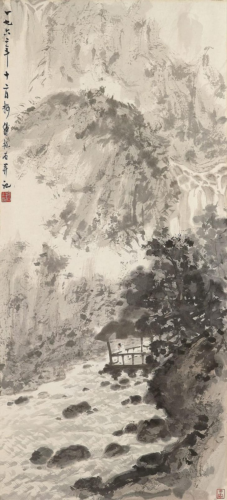 Fu Baoshi (1904-1965) comparable sale