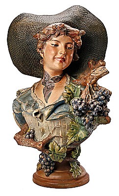 Ezio Ceccarelli comparable auction result: ezio ceccarelli florencia 1865 1927 joven con sombrero de paja
