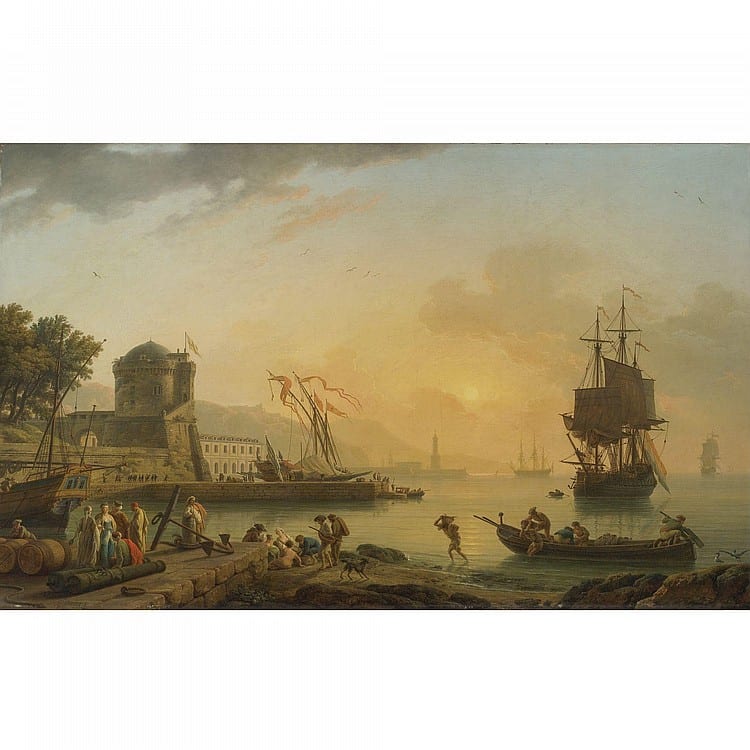 Claude-Joseph Vernet comparable sale