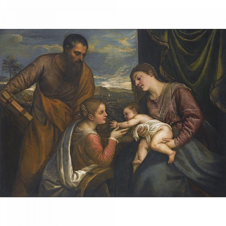 Tiziano Vecellio comparable auction result: tiziano vecellio called titian