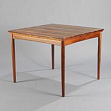 Carlo Jensen comparable auction result: carlo jensen a square rosewood table with