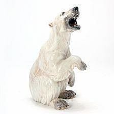 Jens Dahl-Jensen comparable auction result: jens peter dahl jensen polar bear a porcelain