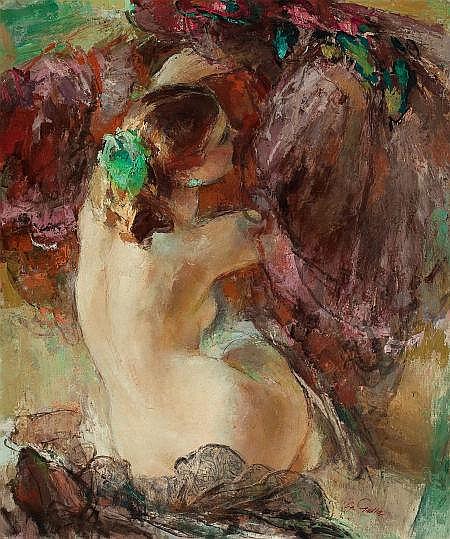 John La Gatta comparable auction result: john la gatta american 1894 1976 untitled circa lat