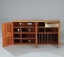 Mogens Svend Koch comparable auction result: mogens koch a pair of solid mahogany cabinets