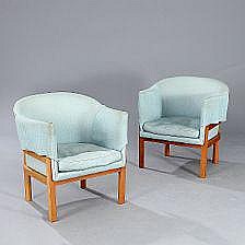 Mogens Svend Koch comparable auction result: mogens koch a pair of bergeres with mahogany